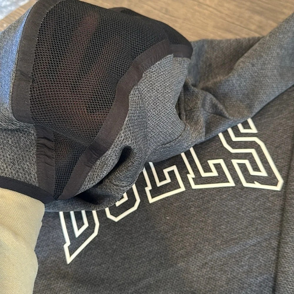 NIKE NBA Chicago Bulls Therma Flex Dri-Fit Gray Hoodie Size Medium - Picture 10 of 10